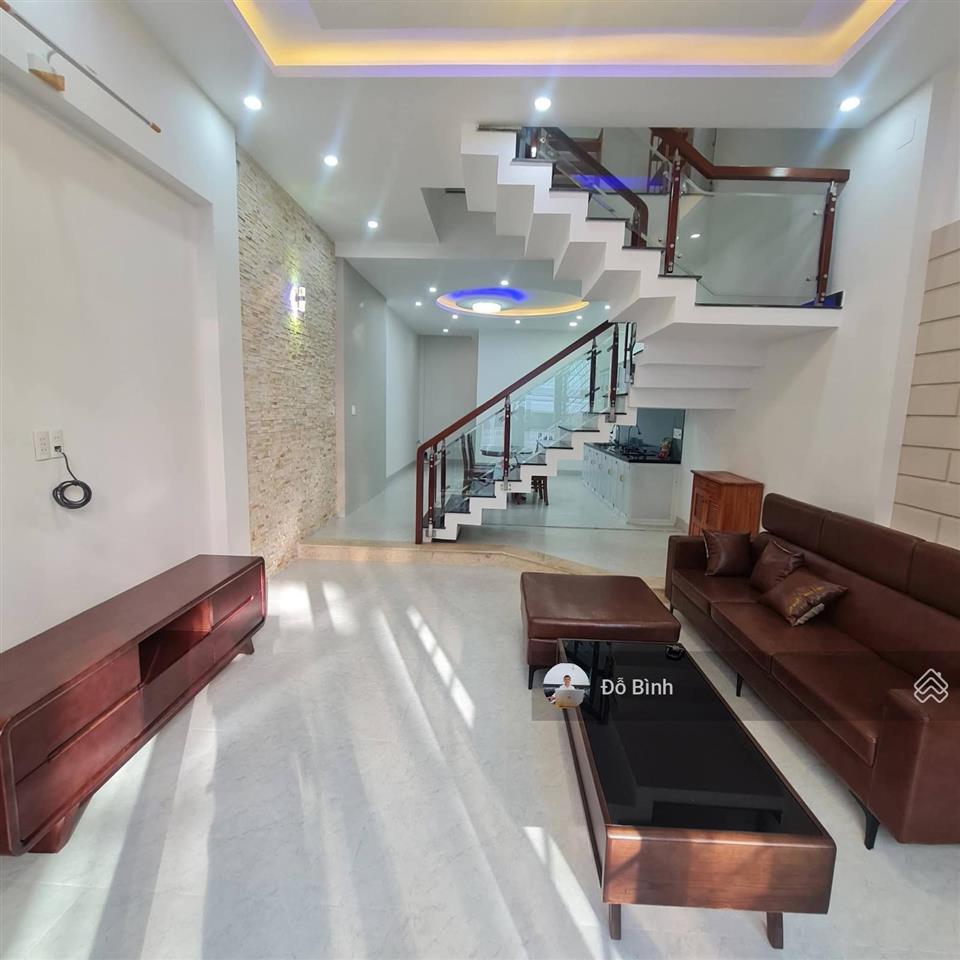 Cho thuê nhà 3 tầng mới đẹp đường phan huy ôn  3 phòng  3wc  sân thượng