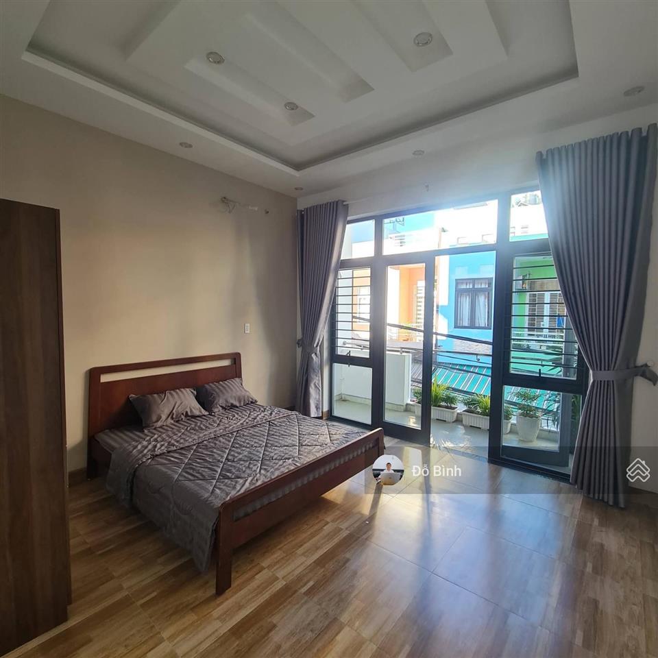 Cho thuê nhà 3 tầng mới đẹp đường phan huy ôn  3 phòng  3wc  sân thượng