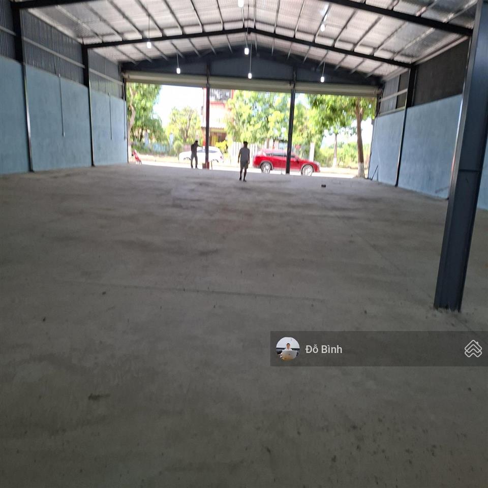 Cho thuê mặt bằng  kho  đường trần phú  ngay trạm thu phí  đà nẵng