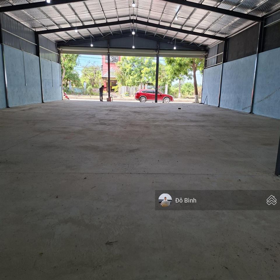 Cho thuê mặt bằng  kho  đường trần phú  ngay trạm thu phí  đà nẵng