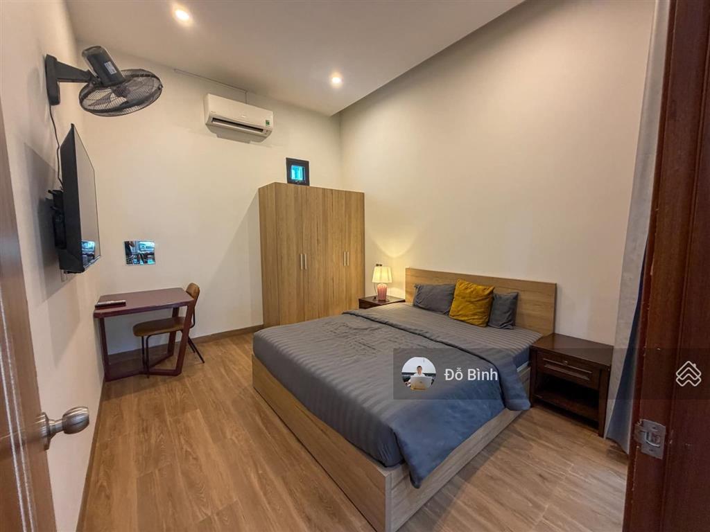 Cho thuê nhà 2 tầng mới xây đường đa mặn 3  đối diện công viên  đủ nội thất
