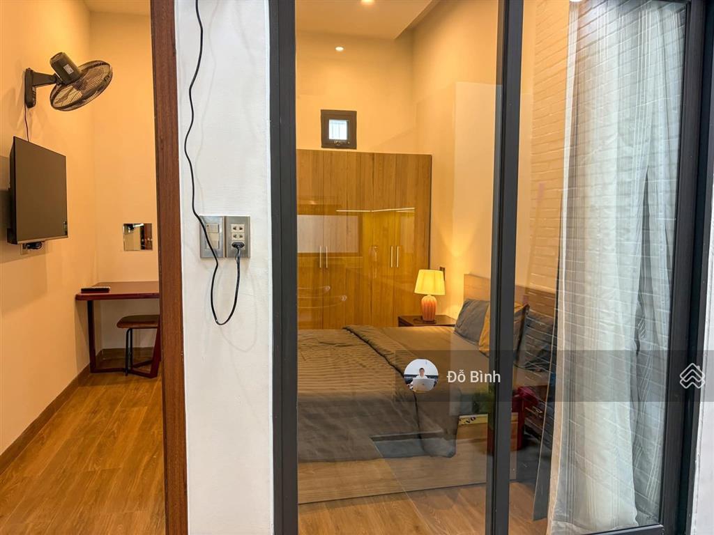 Cho thuê nhà 2 tầng mới xây đường đa mặn 3  đối diện công viên  đủ nội thất