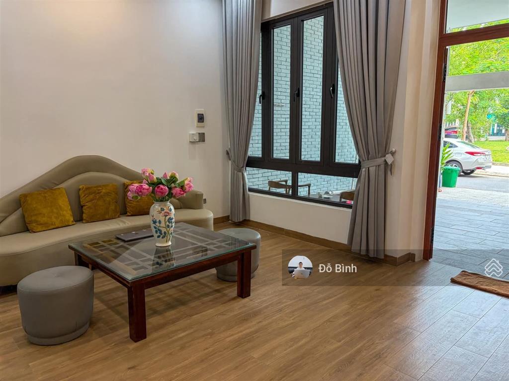 Cho thuê nhà 2 tầng mới xây đường đa mặn 3  đối diện công viên  đủ nội thất