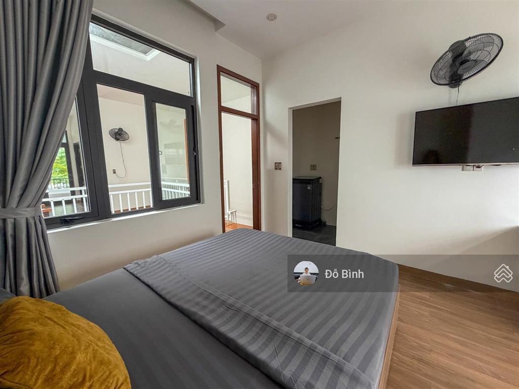 Cho thuê nhà 2 tầng mới xây đường đa mặn 3  đối diện công viên  đủ nội thất