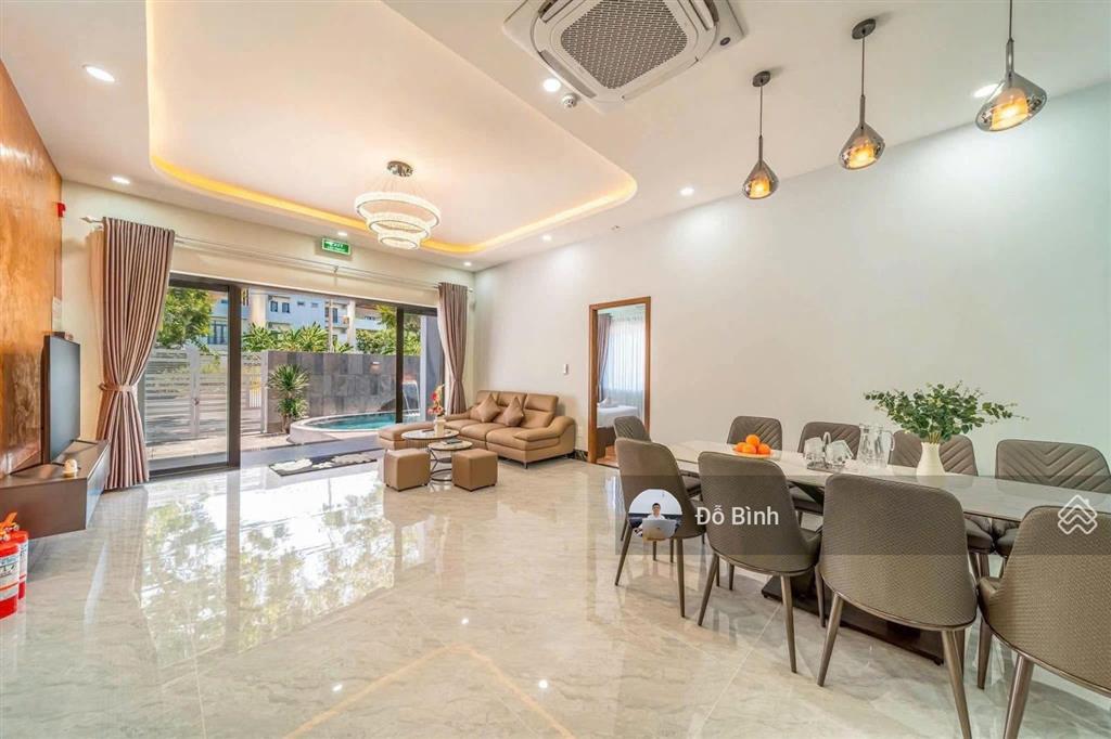 Cho thuê biệt thự hồ bơi  đường xuân quỳnh  5 phòng  5 wc  đủ nội thất cao cấp