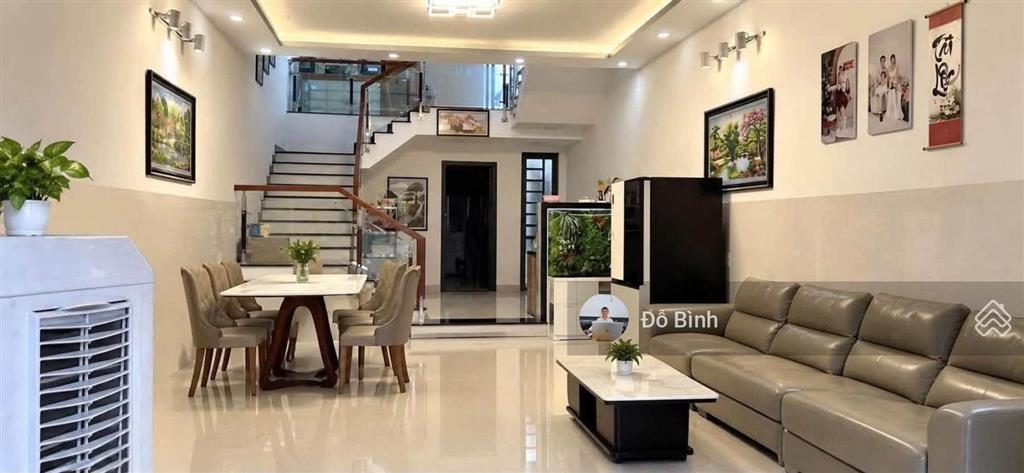 Cho thuê nhà 3 tầng bùi trang chước  3 phòng ngủ  3wc  đủ nội thất