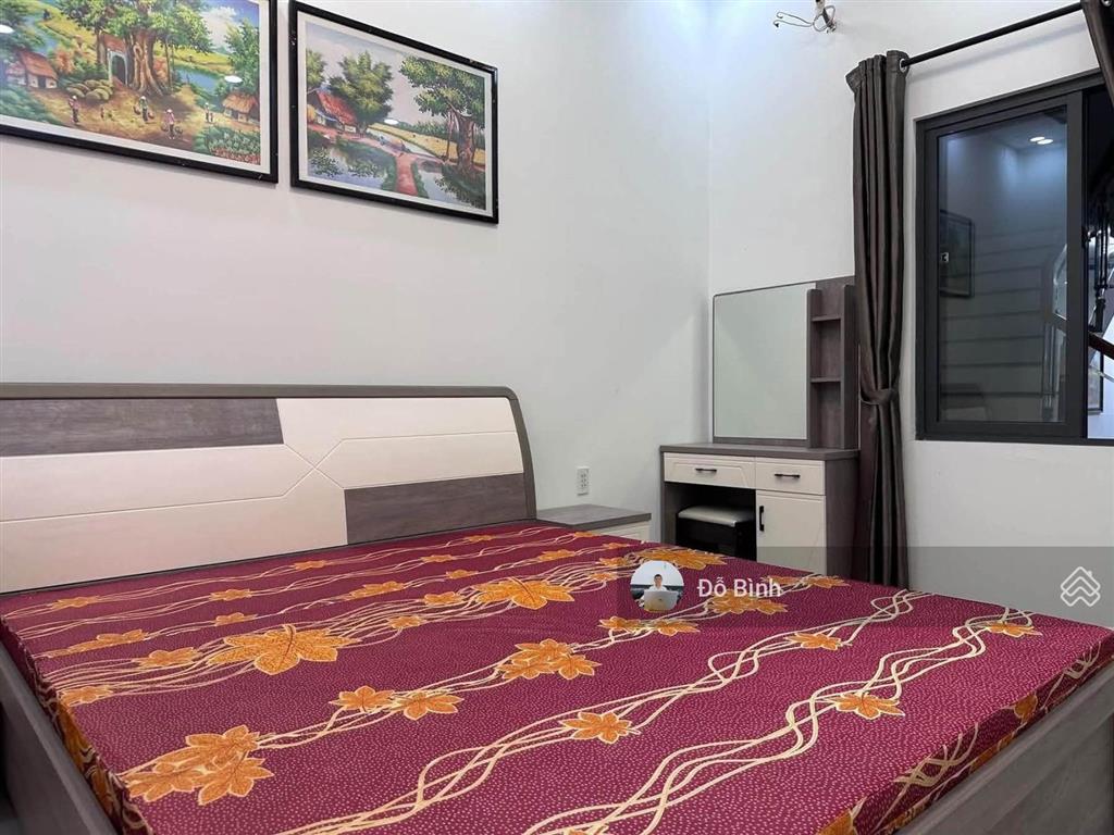 Cho thuê nhà 3 tầng bùi trang chước  3 phòng ngủ  3wc  đủ nội thất