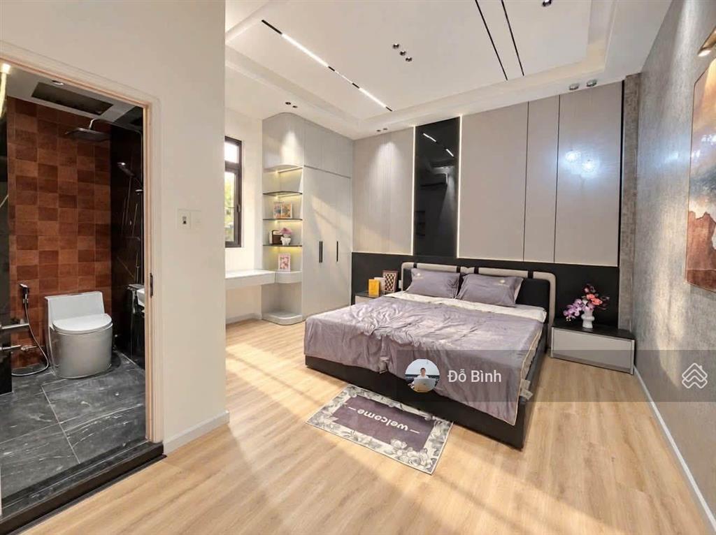 Cho thuê nhà 3 tầng mới xây 100% đường châu thượng văn  đủ nội thất