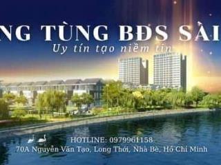 Bán đất lô góc gần đường nguyễn văn tạo xã long thới diện tích 120m2 giá 6,2 tỷ