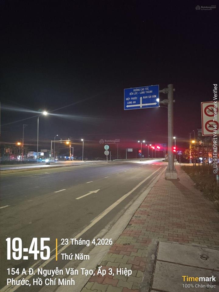 Bán nhà trệt lửng hẻm 154 nguyễn văn tạo xã long thới huyện nhà bè tphcm diện tích 100m2 giá 5,4 tỷ