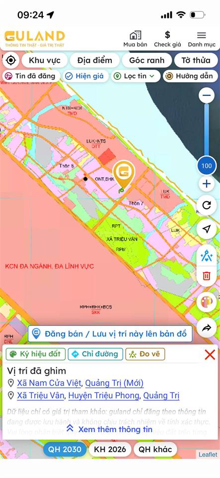 Chỉ 380tr/1 lô đối diện khu công nghiệp quảng trị 1000ha sẵn sổ, 2 mặt tiền, kinh doanh cực tốt