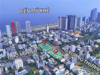 Sập  bán nhà mặt phố đường 7m5 ngay góc vương thừa vũ  cách biển công viên cá voi xanh chỉ 700m