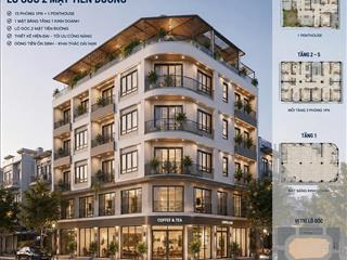 Bán nhanh tòa căn hộ 5 tầng  lô góc 2 mặt tiền đường 7m5  đỗ đăng tuyển  dòng tiền đều đặn
