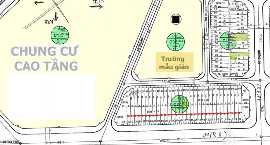 Chính chủ bán nhanh, 125m2 đất nền da hướng đông bắc. có thương lượng nếu khách có thiện chí.