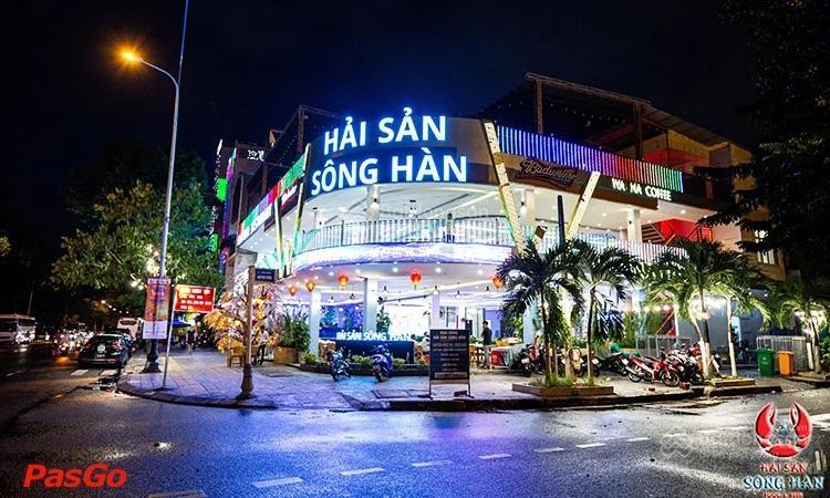 Cho thuê nhà 2 mặt tiền trần hưng đạo view sông hàn . dtsd 800 m2