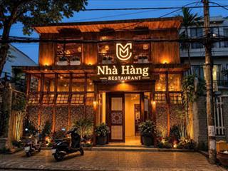 Cho thuê mặt bằng nhà hàng khu phố tây an thượng