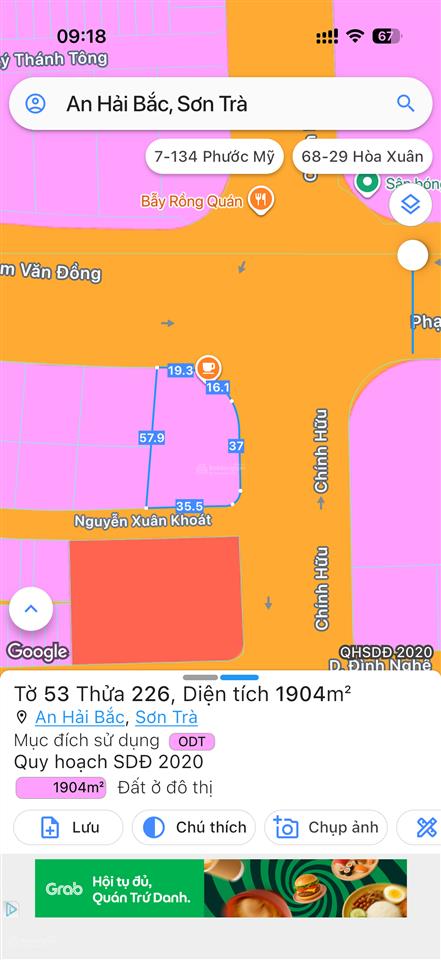 Cho thuê lô đất 3 mặt tiền phạm văn đồng. vị trí siêu đẹp. 1904 m2