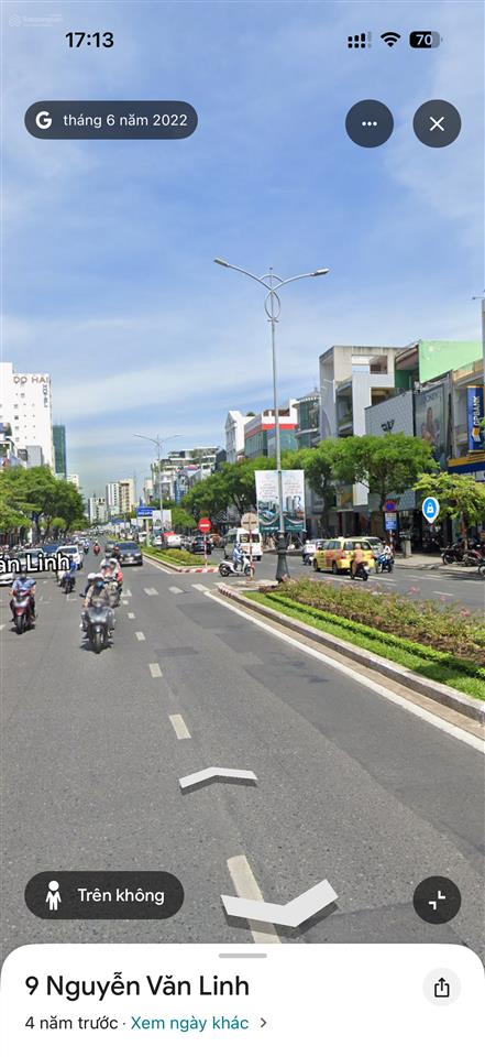 Cho thuê nhà mặt tiền nguyễn văn linh. trung tâm thành phố. ngay cầu rồng