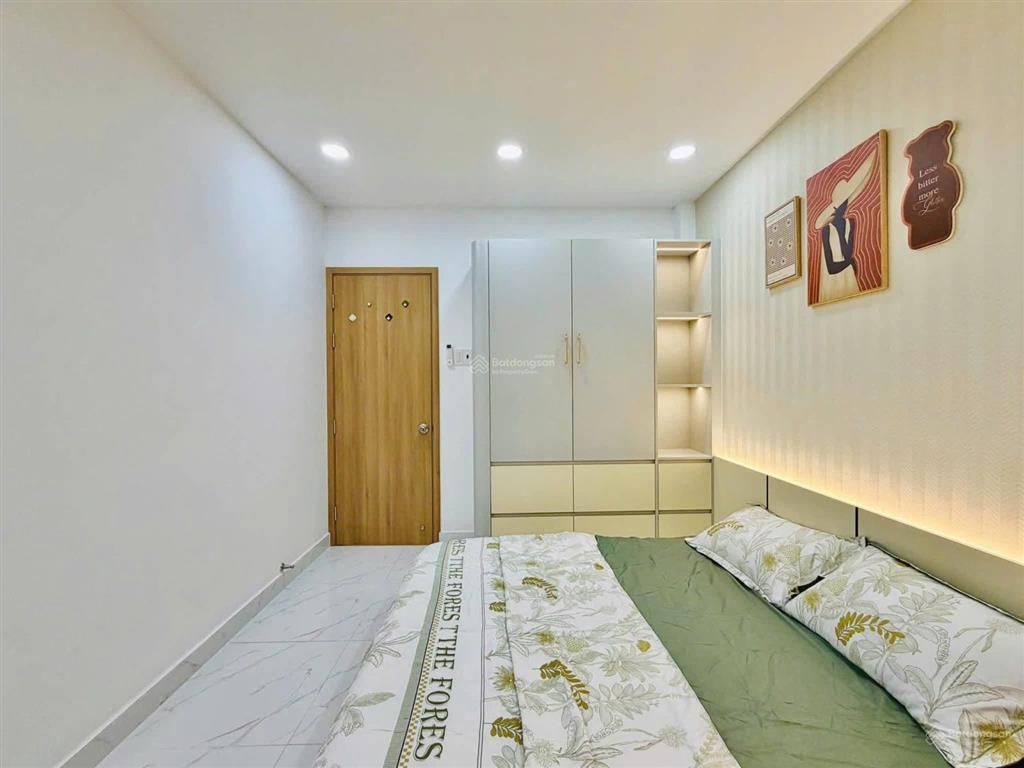 Bán nhà 5.8m x 6,6m, 1 trệt + 2 lầu, hẻm lê đức thọ. p17 gv.