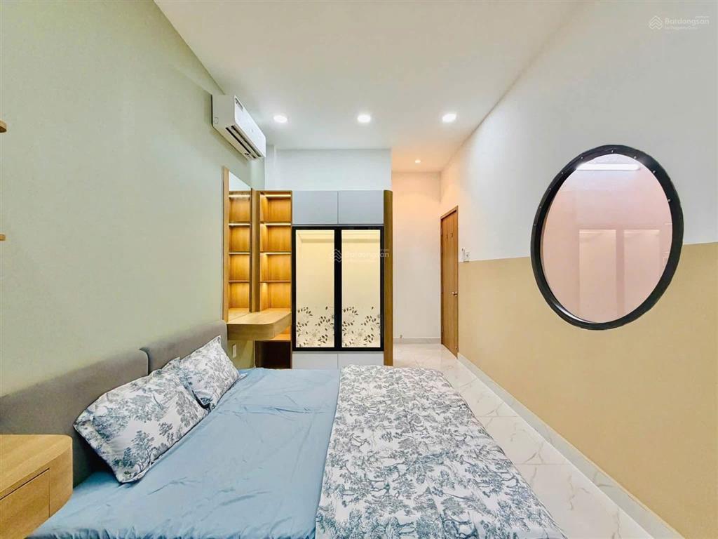 Bán nhà 5.8m x 6,6m, 1 trệt + 2 lầu, hẻm lê đức thọ. p17 gv.