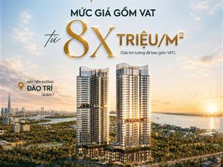 Căn hộ view sông đường đào trí mở bán gđ1 , thanh toán 30% đến khi nhận nhà, hỗ trợ 0% ls 24 tháng