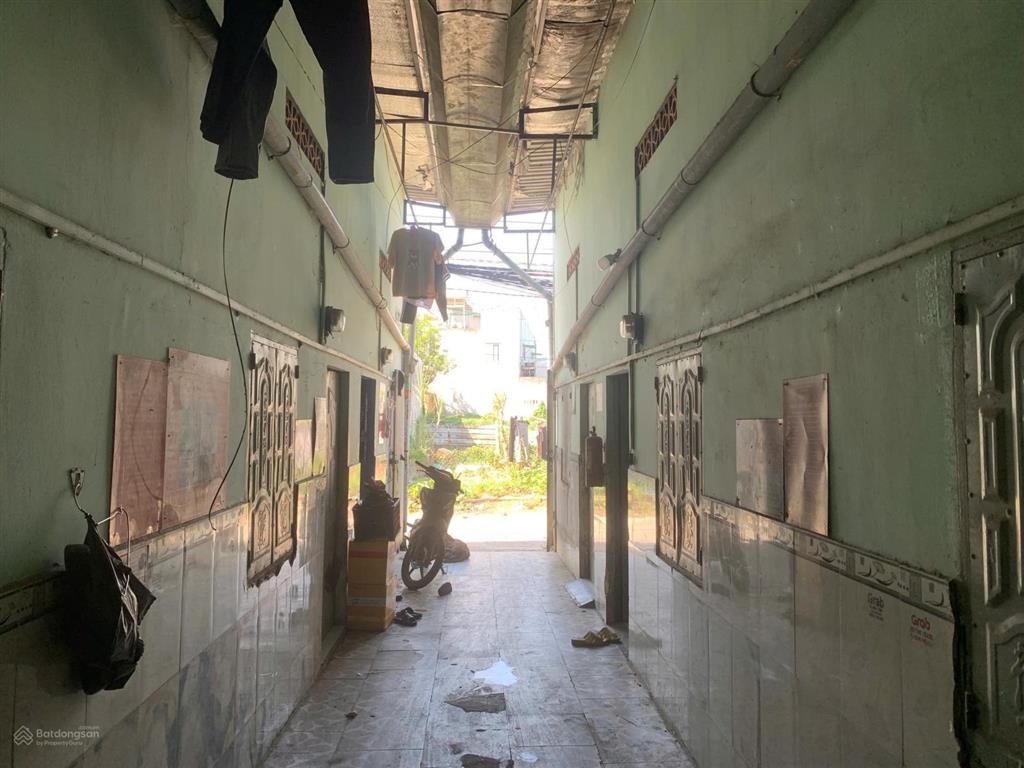 Bán dãy trọ 16 phòng khánh bình 64 6 tỷ vnd, hai mặt tiền 10x34,6m, dòng tiền 18 triệu/tháng