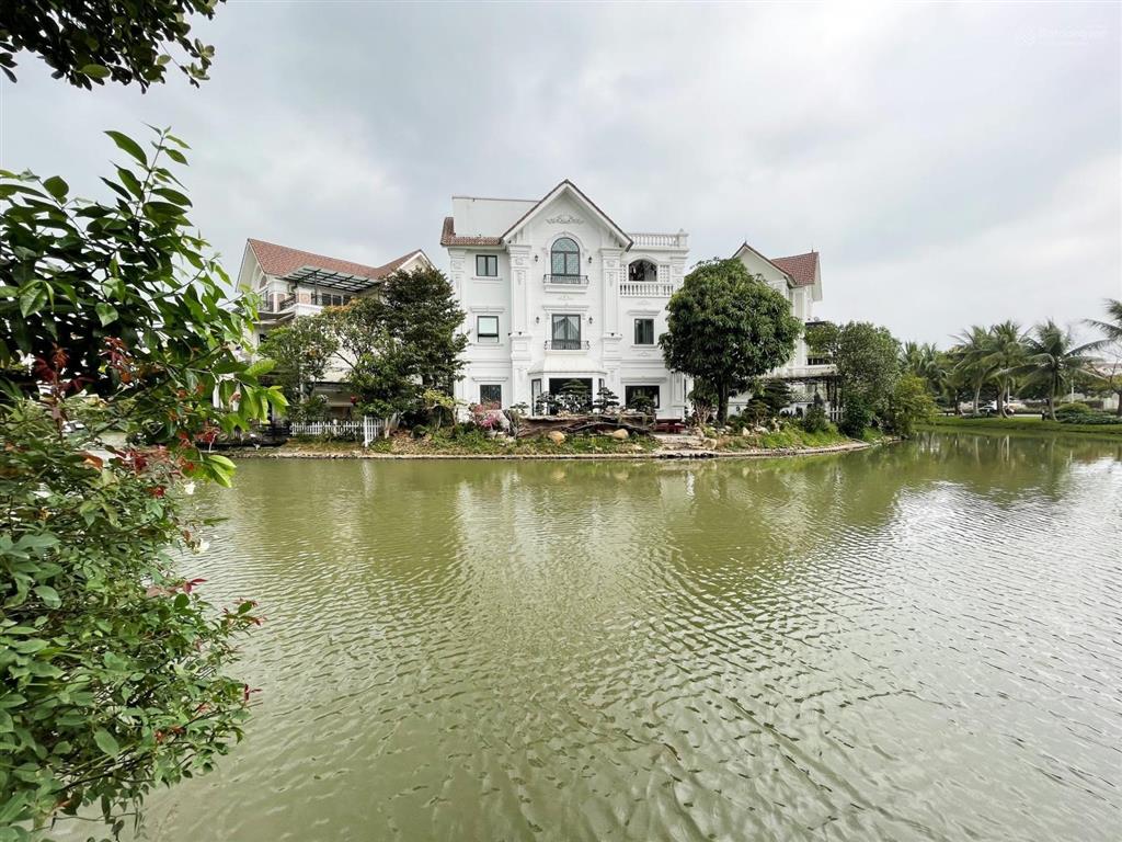 Chuẩn bán đơn lập hoa sữa, 272m2, đất vuông, hoàn thiện luxury, thang máy+ hầm, ngã ba sông almaz.