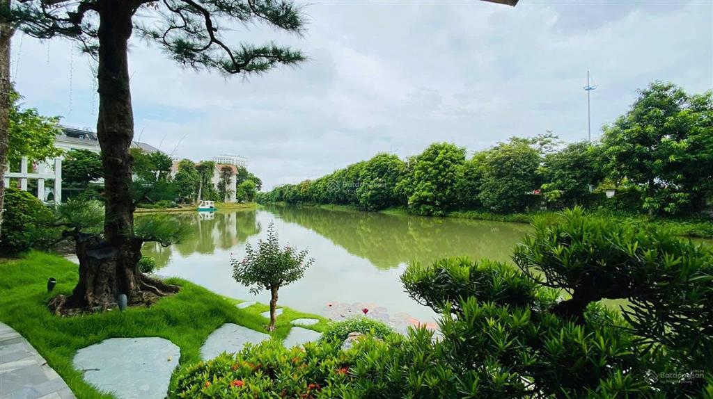 Bán gấp bt hoa sữa. 310m2. hoàn thiện đẹp, thiết kế thoáng, sân vườn rộng, view sông mở 97 tỷ