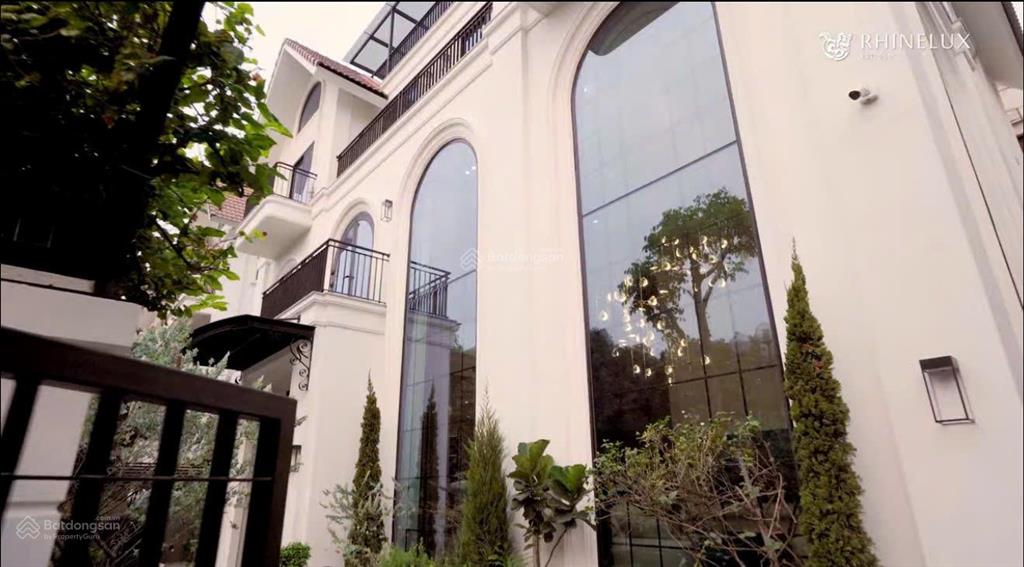 Bán cặp song lập riverside. 385m2, ht thông sàn tầng 1, nt hiện đại 100% nhập khẩu, view vườn hoa