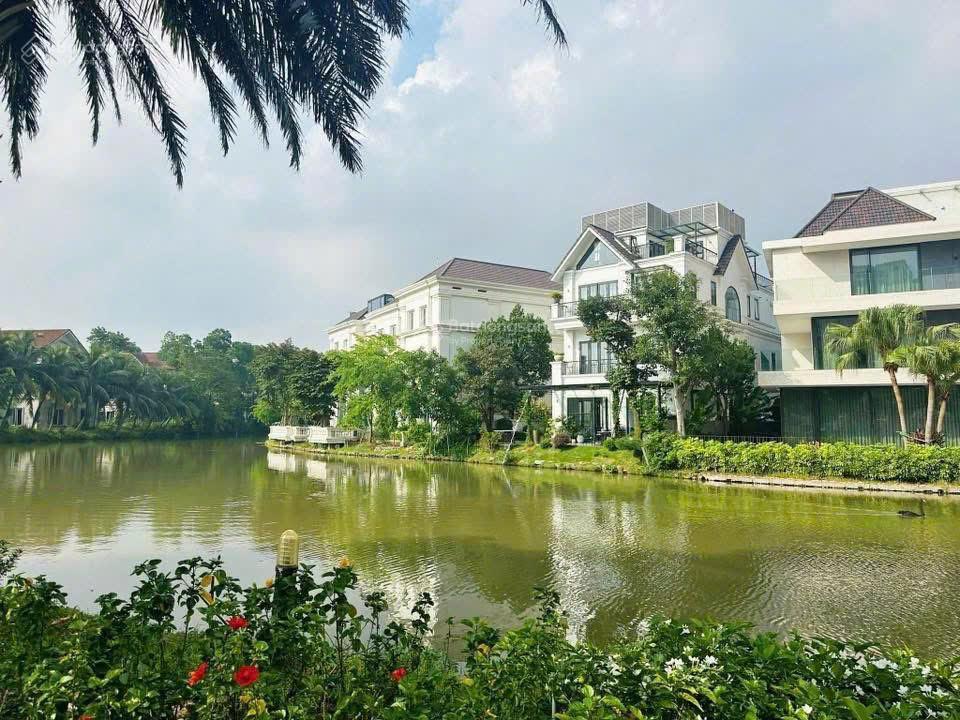 Bán cặp song lập riverside. 385m2, ht thông sàn tầng 1, nt hiện đại 100% nhập khẩu, view vườn hoa