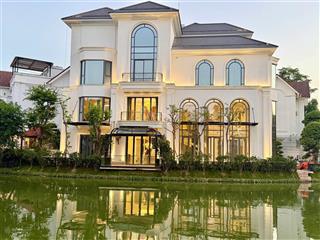 Bán đơn lập vip bằng lăng 9. 490m2, hoàn thiện cực đẹp, siêu trung tâm, ngã ba sông đẹp nhất bl