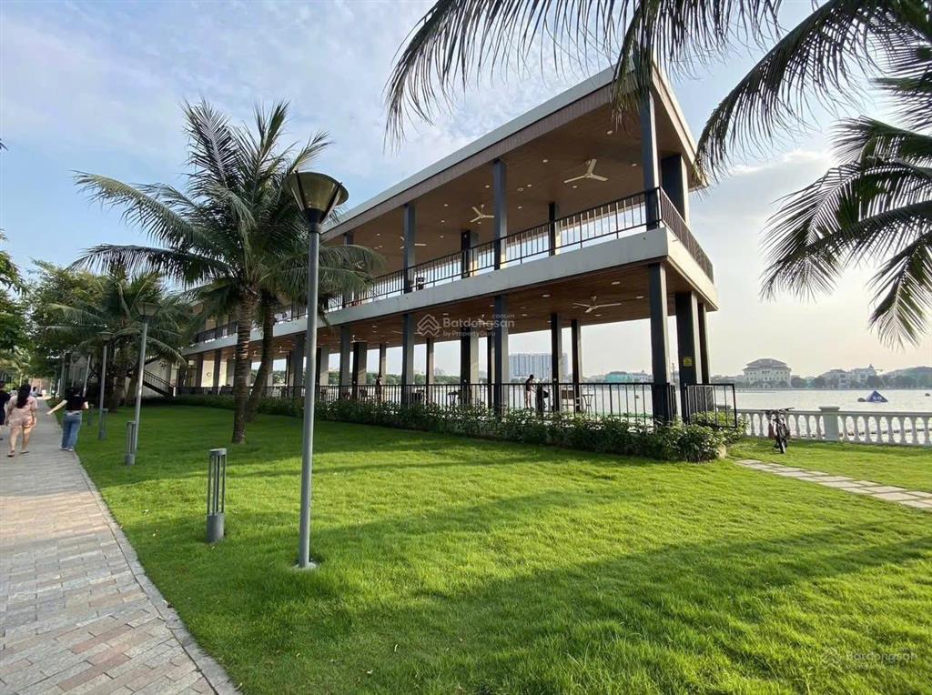 Góc đầu tư bán biệt lập nguyệt quế, 350m2 nt hiện đại. view sông thoáng, gần hồ 12.4ha giá 138 tỷ