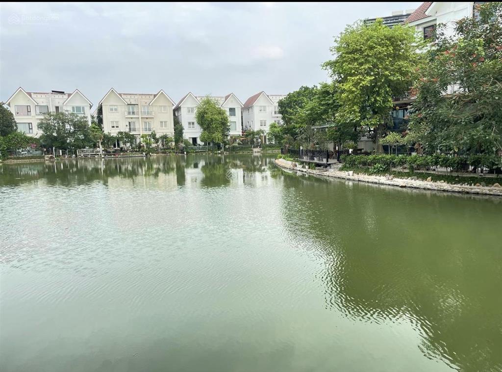 Tin chuẩn. giá 115 tỷ đơn lập vinhomes riverside 336m. ngã ba sông hoàn thiện đẹp, nhận nhà ở ngay