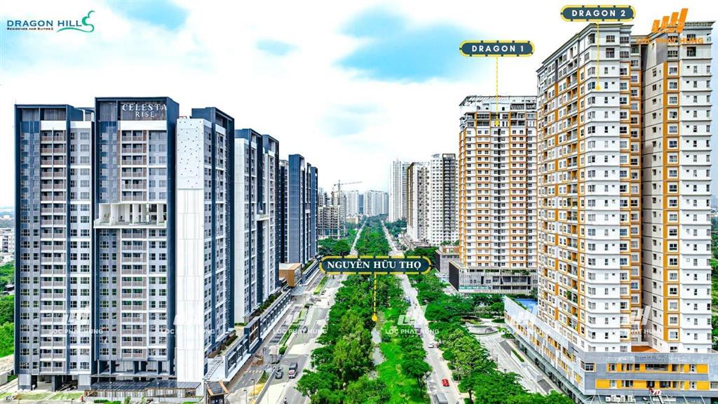 Chủ nhà kẹt tiền bán ch dragon hill thiết kế 2pn giá cực tốt view thoáng mát