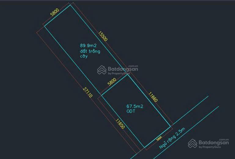 Bán lô đất nhà vườn 157m2 tại hoà nghĩa giá chỉ 1,x tỷ
