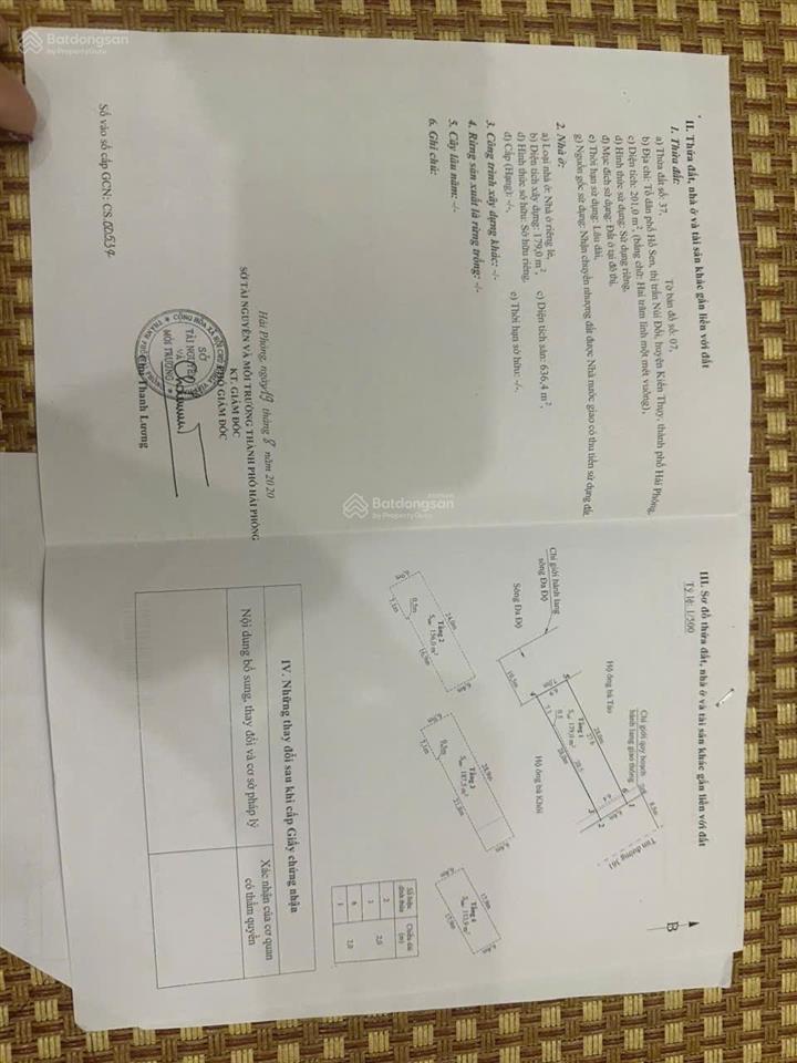 Bán hotel mặt đường hồ sen tt kiến thụy view sông cực đẹp