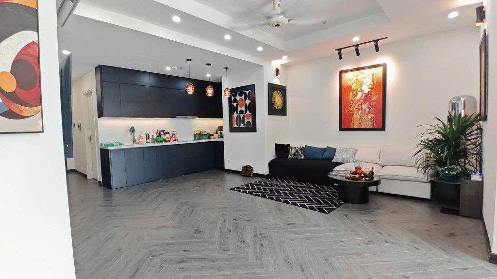 Bán Căn hộ tầng cao R1B, 110m2 full đồ view toàn thành phố Hà Nội 
