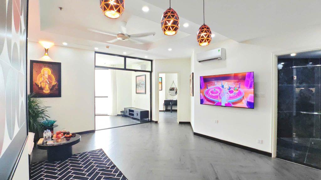 Bán Căn hộ tầng cao R1B, 110m2 full đồ view toàn thành phố Hà Nội 