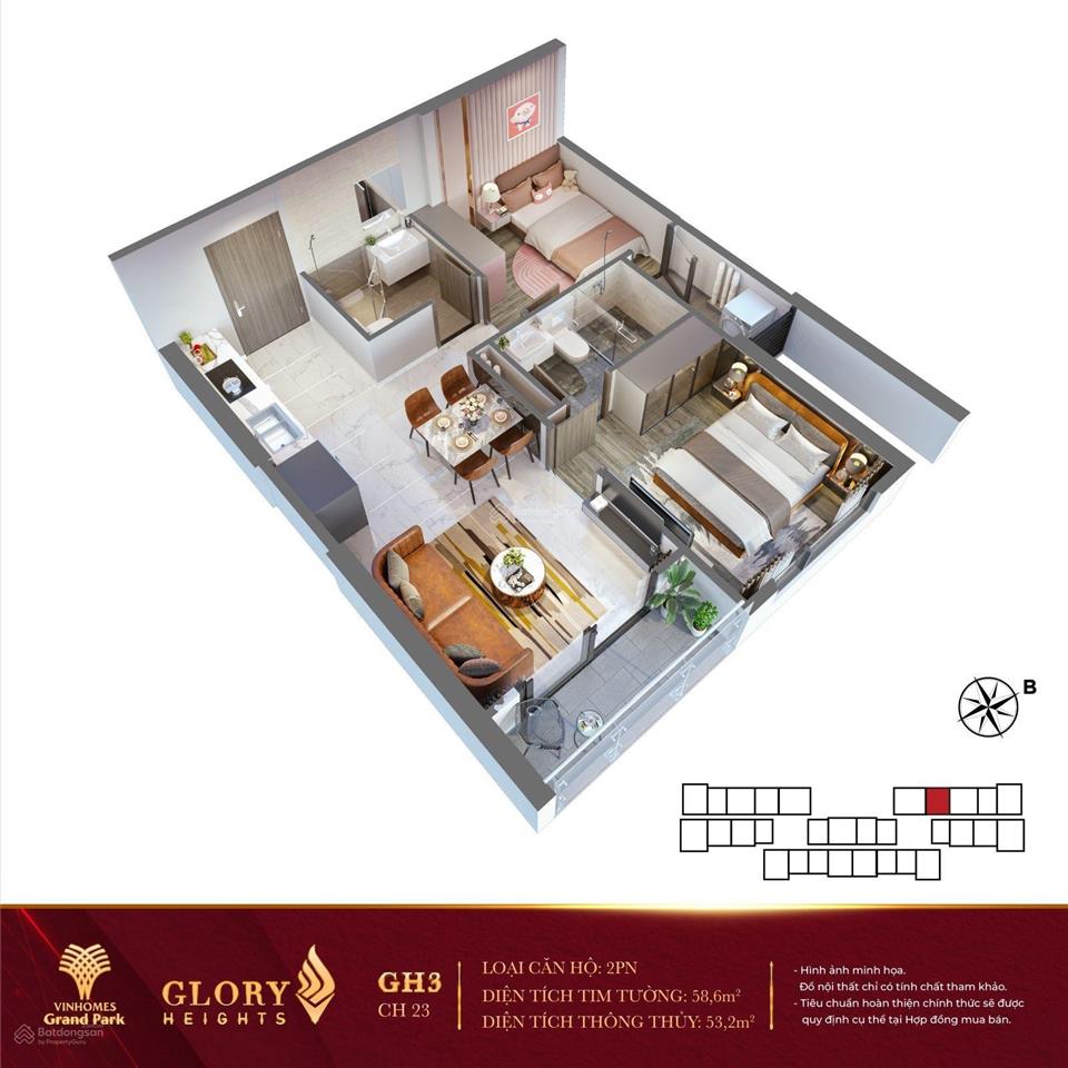 Căn 2pn + 2wc tầm view cực thoáng nhìn quảng trường và vincom mua trực tiếp cdt thanh toán tiến độ