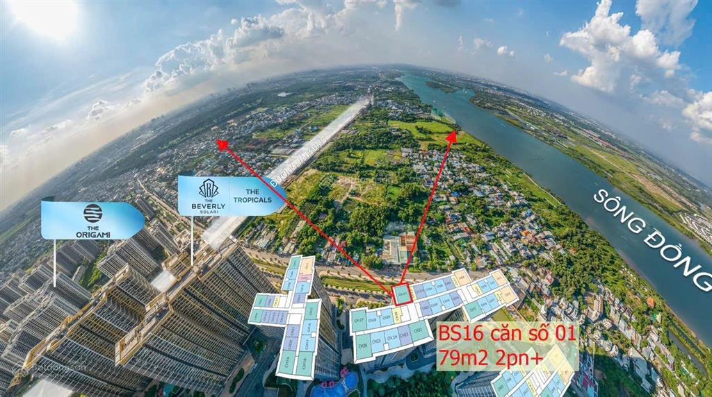 Sốc! beverly solari 2pn + 79m2 (giá bán cđt) rẻ hơn giá chuyển nhượng