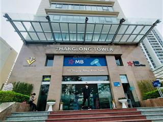 Cần cho thuê gấp dt 250m2 có cắt lẻ tại tòa nhà thăng long tower 98a ngụy như kon tum