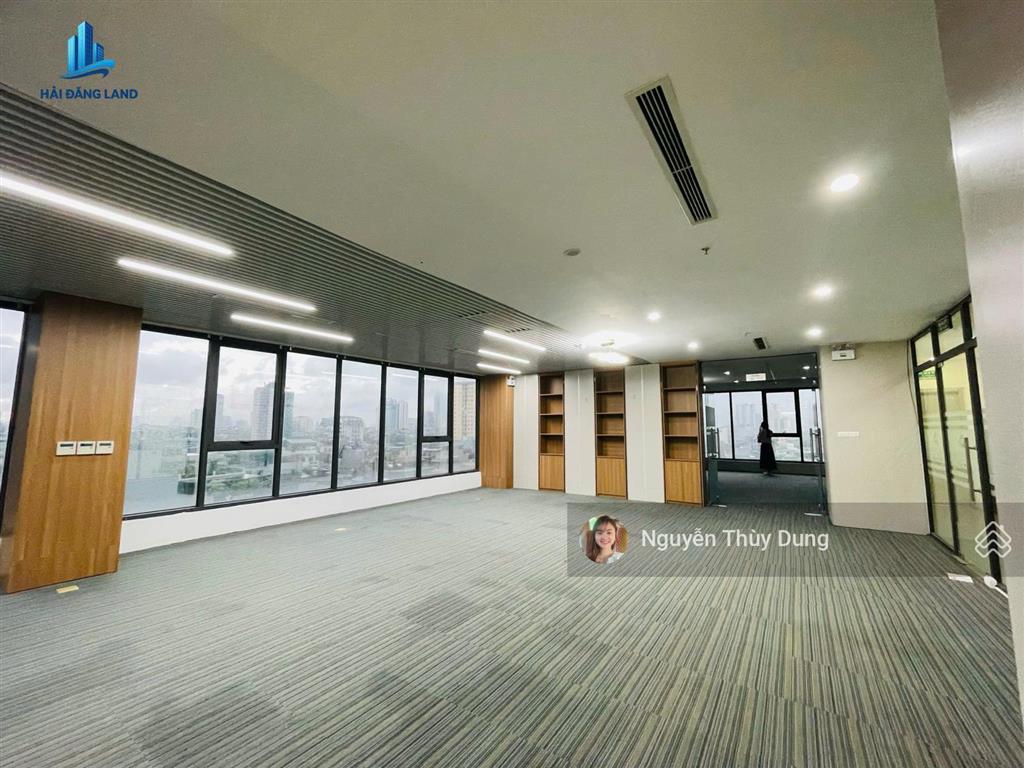 Cho thuê văn phòng trống tòa nhà sao mai building 19 lê văn lương, dt 425m2 có cắt lẻ