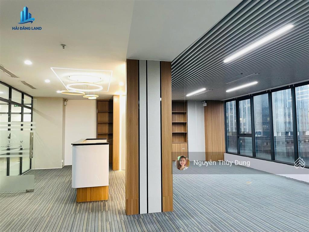 Cho thuê văn phòng trống tòa nhà sao mai building 19 lê văn lương, dt 425m2 có cắt lẻ