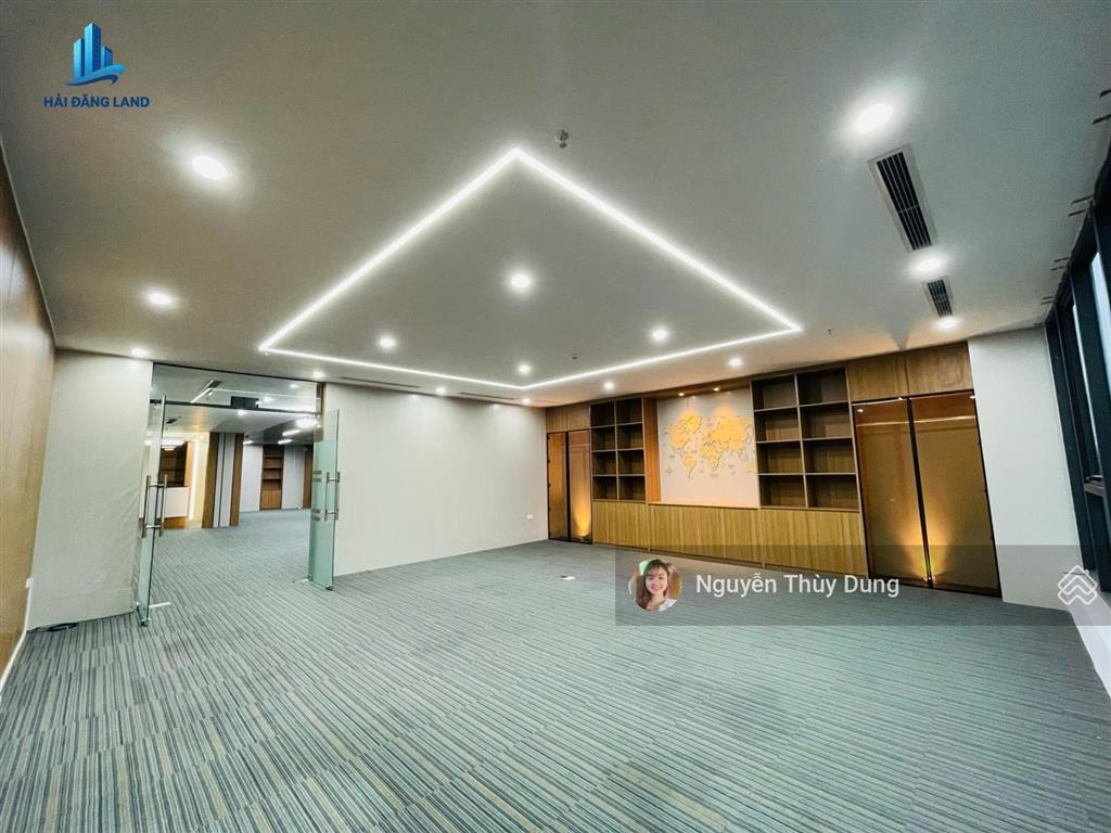 Cho thuê văn phòng trống tòa nhà sao mai building 19 lê văn lương, dt 425m2 có cắt lẻ