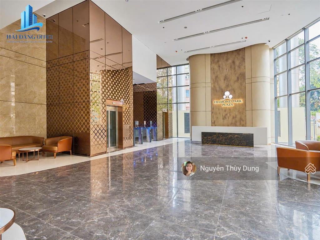 Cho thuê sàn thương mại  văn phòng tại brg diamond park plaza 16 láng hạ, diện tích từ 65m2