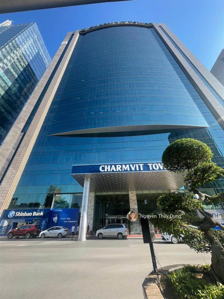 Cho thuê văn phòng hạng a  charmvit tower  117 trần duy hưng, diện tích 1800m2 có cắt lẻ từ 80m2