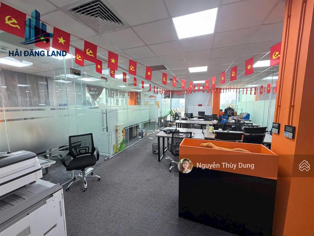 Cập nhật diện tích trống văn phòng tại tòa nhà cic trung kính. dt 1000m2 có cắt lẻ