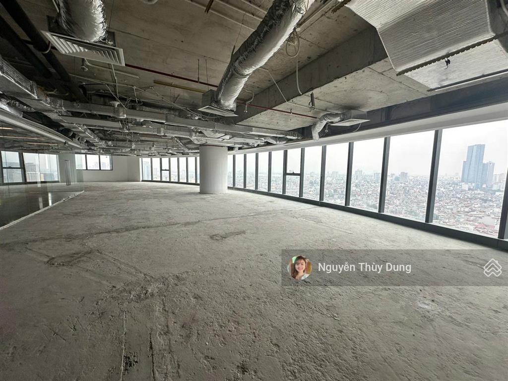 Cho thuê vp hạng a, dt 1600m2 có cắt lẻ tại tòa nhà the west tower  265 cầu giấy