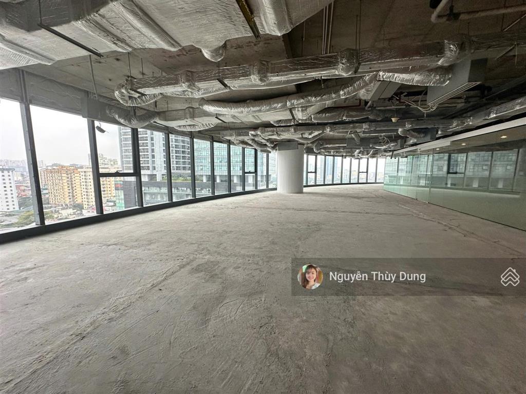 Cho thuê vp hạng a, dt 1600m2 có cắt lẻ tại tòa nhà the west tower  265 cầu giấy