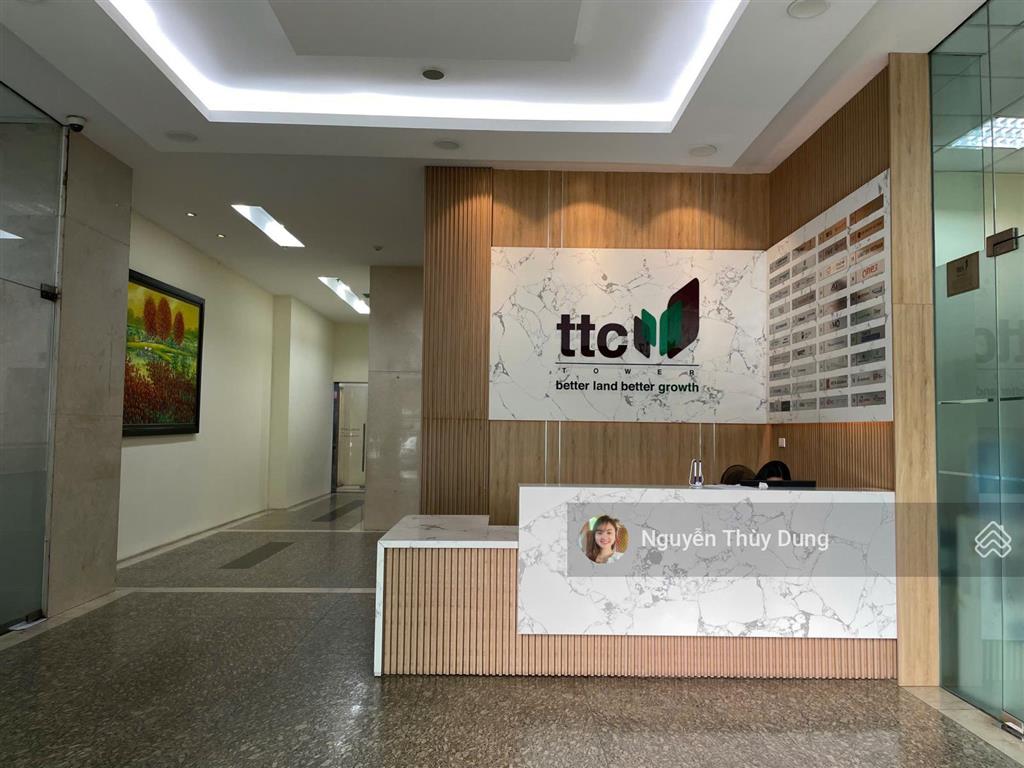 Ban quản lý cho thuê văn phòng tại tòa nhà ttc tower  19 duy tân, cầu giấy, 570m2 có cắt lẻ